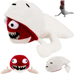 Double-sided Bridge Worm Plushie Reversible Flipped Siren Head Horror Character Stuffed Doll Pillow Animal Children's Kids Gift