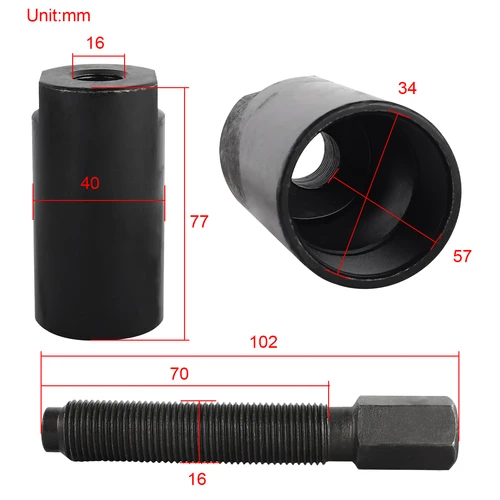 Imagen 2 del producto Herramienta extractora de volante de inercia de 35mm M35X1.5 para Suzuki GN250 DR250 DR350 Yamaha Warrior 350 Big Bear 400 Kawasaki EX250