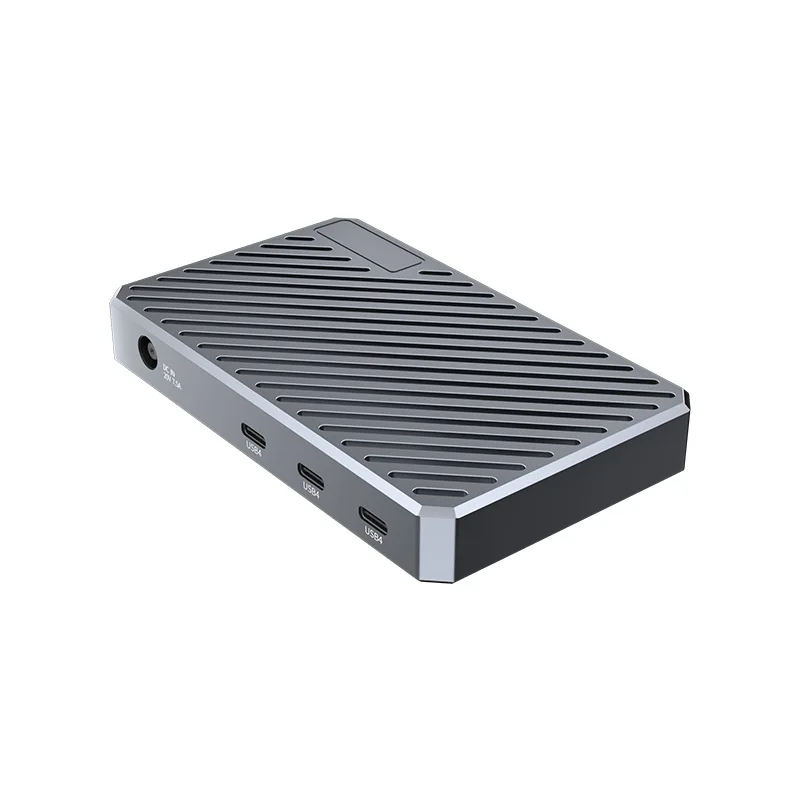 Jmax 4 in 1 40Gbps Type-C USB4 Hub Docking Station Adapter with 1 USB a 10Gbps and 3 Ports USB4 40Gbps USB Hub