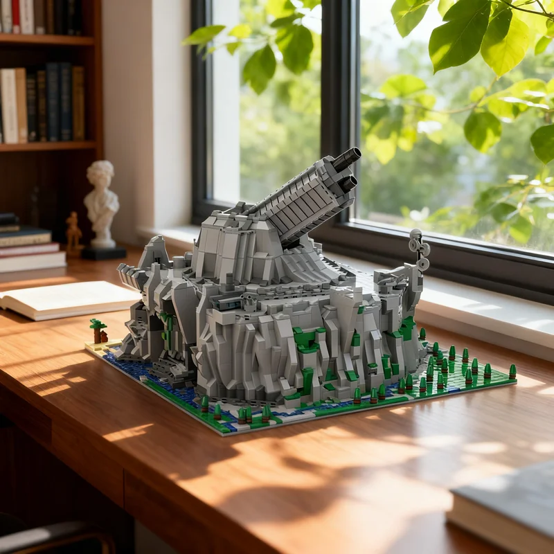 

5210 деталей MOC Планетарная пушка Хадес: Космическая модель, конструктор, рождественский подарок, игрушка, креативная идея для самостоятельной сборки, архитектурная модель
