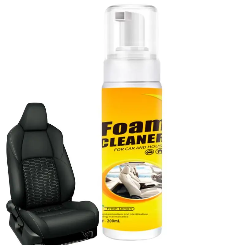 Leather Car Seat Cleaner 200ml Car Detailing Supplies Windshield Cleaner Multi-Purpose Car Cleaning Supplies Car Accessories For