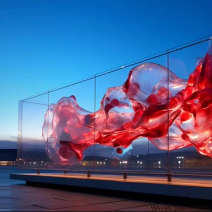 

LED Display Factory Hot Sale Indoor Outdoor Window Screen Transparent Video Wall Display