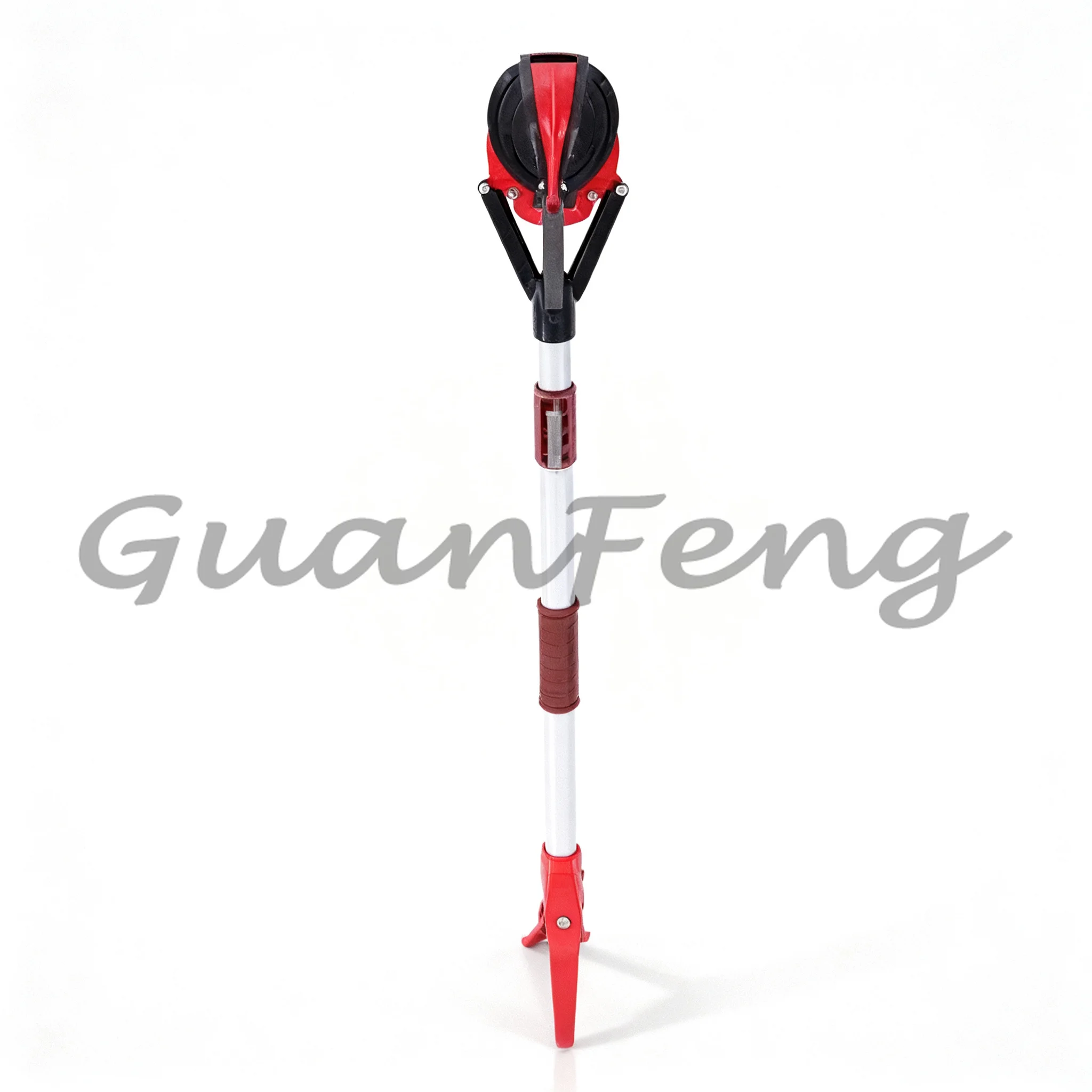 3-Claw Stainless Steel Telescopic Fruit Picker, High Altitude Apple Persimmon Harvester for Orchard Fruit Harvesting