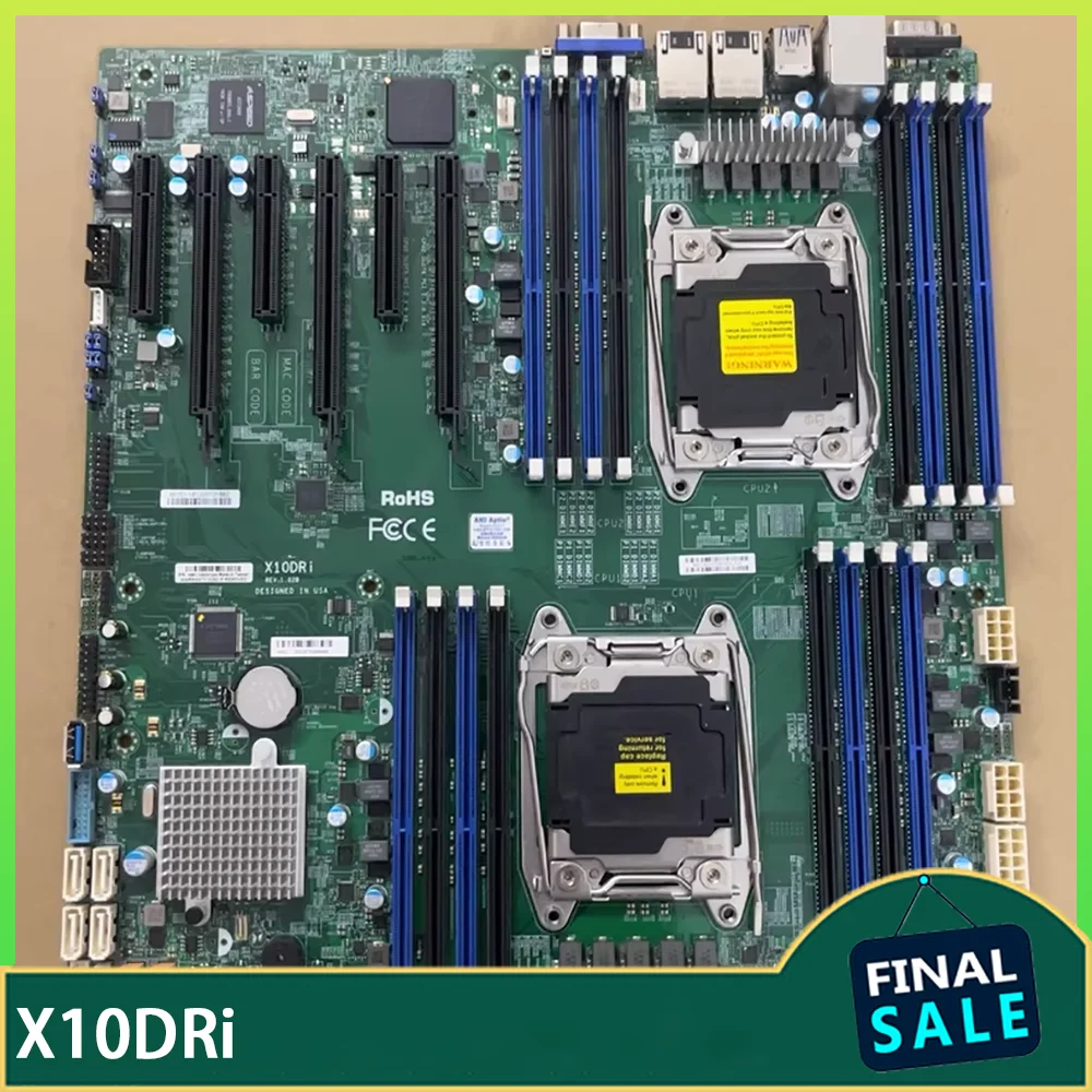 Dual-channel X99 Graphics Workstation Motherboard X10DRi