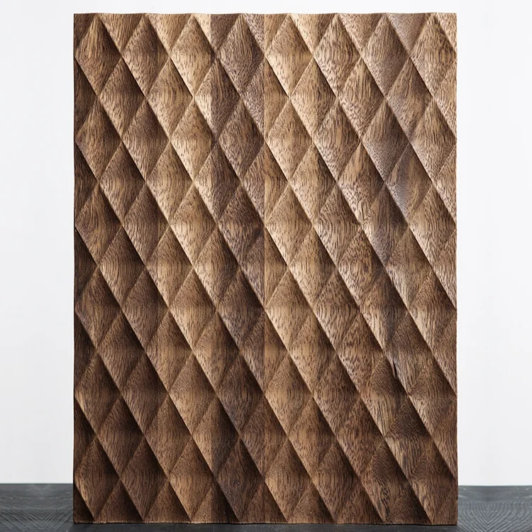 New Black Cladding MDF Sheet Board Ceiling Wood Decorative Wall Panels for Industrial Exterior