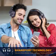 Pro Wired DJ Headphones with Microphone #4