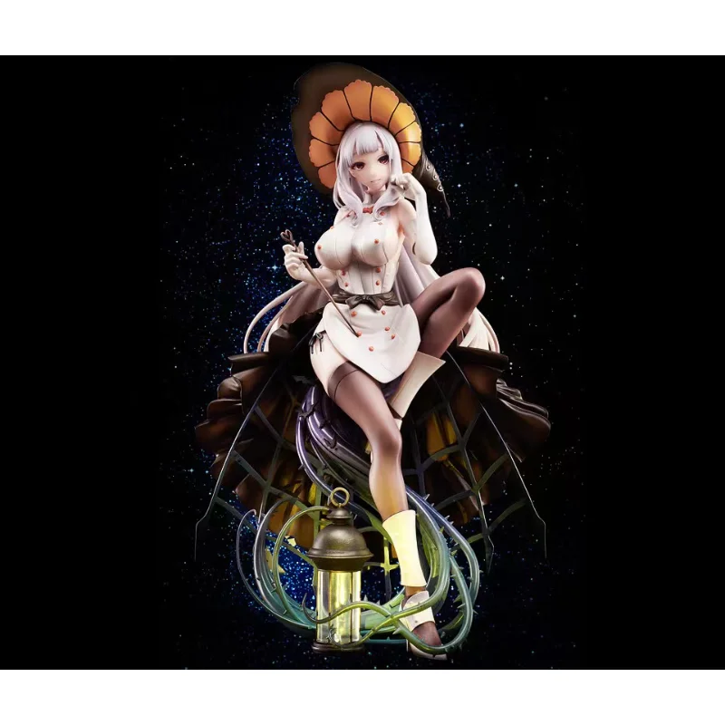 

In Stock 100% Original Native October 31th Witch Miss Orangette Anime Figure Action Figures PVC Collectible Model Toys Ornaments