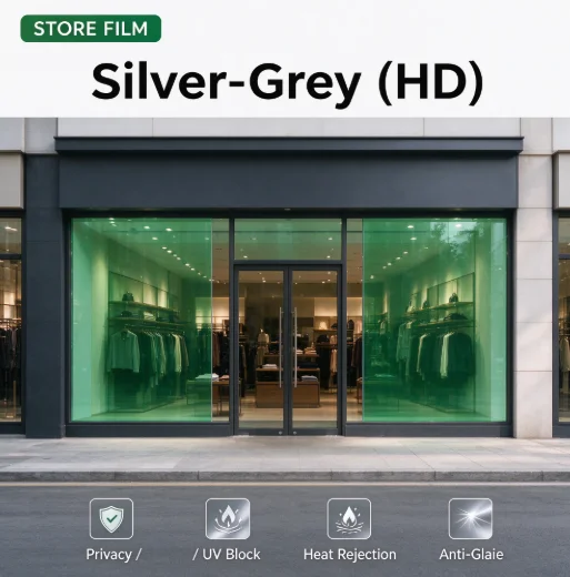 One One Way Vision Silver Green Window Tint HD Roll Solar Heat Rejection Privacy Film For Home Office Building Glass - Aliexpress Deal