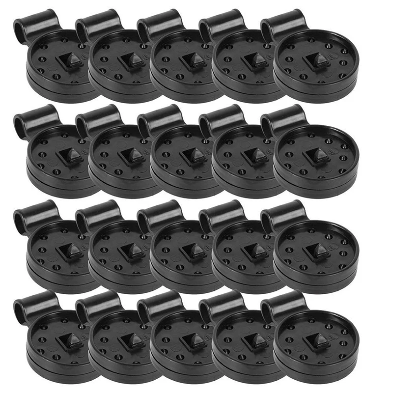 New New 100Pcs Shade Cloth Plastic Clips Sun Shade Net Clips Greenhouse Fabric Fixing Clamps Grommet Fence Netting Hook
