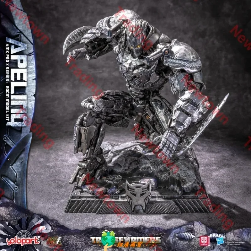 재고 변신 장난감 비스트 라이즈 아펠링 액션 AMK 프로 X 시리즈 모델 키트, 7.87 인치 액션 피규어 장난감 컬렉션 선물