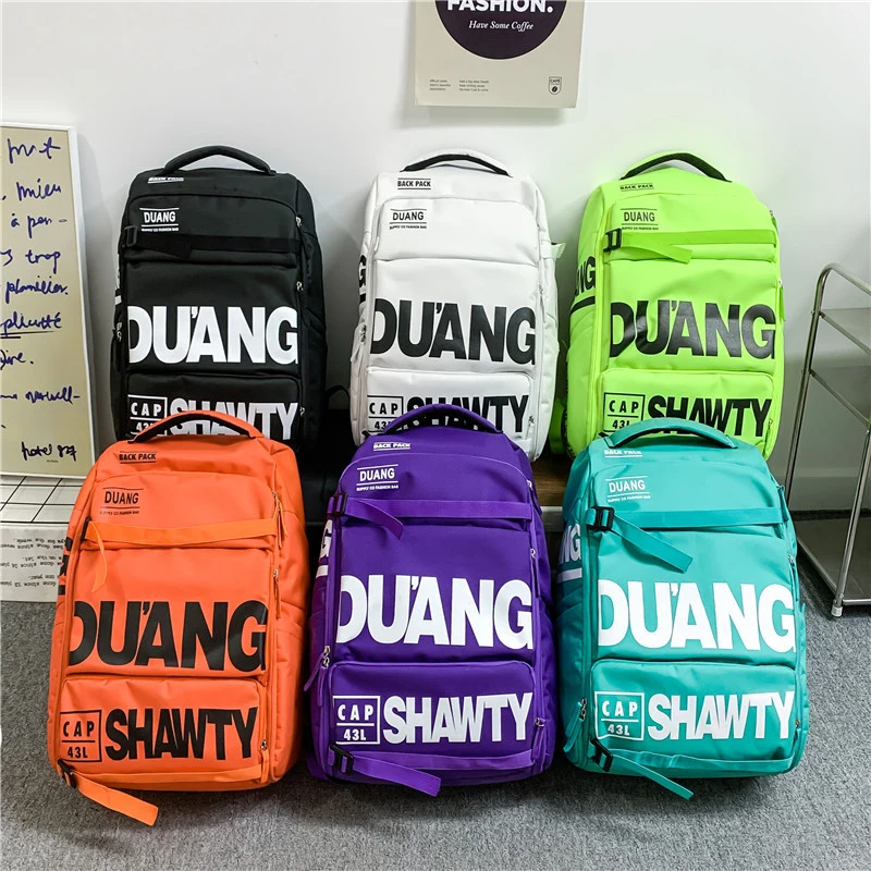 Travel Backpack Outdoor Fitness Sport Men Women Casual Trip Fashion Large Capacity Traveling Weekender Shoulder Backpacks XA45WA