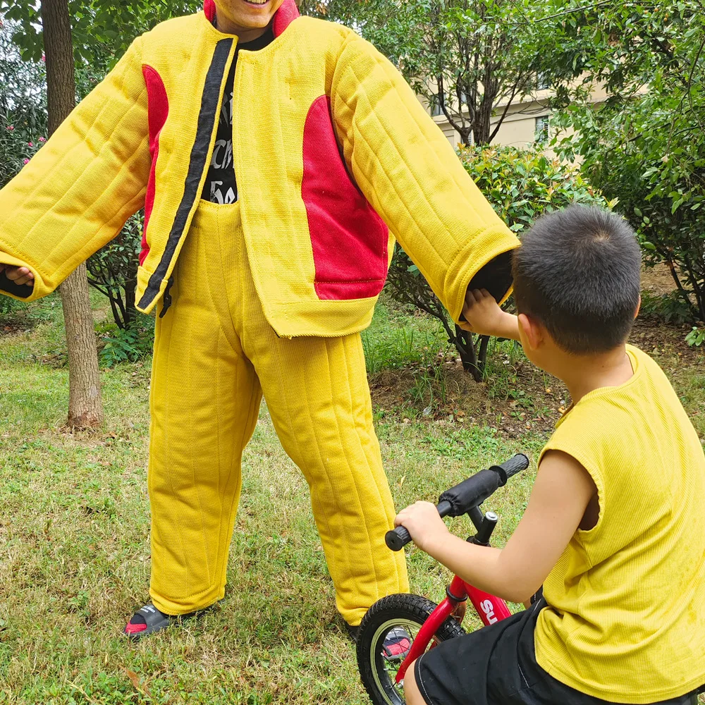 Professional Dog Trainer Special Bite Suit Fashionable Nylon Protective Clothing for Dog Training Competition Agility Equipment