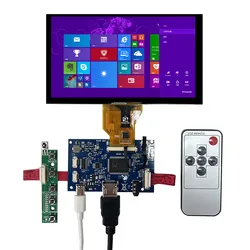 6.5 Inch AT065TN14 DIY Multipurpose LCD Display Screen Driver Control Board Audio HDMI-Compatible Digitizer Touchscreen Monitor