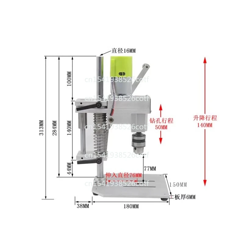 Mini Bench Drill Micro Desktop DC High Power 895 Motor 997 Drill Silent Household Bottle Cutter