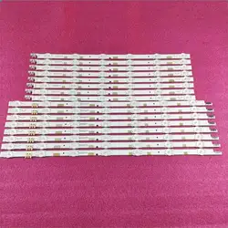 16PCS/set LED backlight strip for S amsung UE50JU6800 UE50JU6850 UE50JU6800K UE50JU6850 BN96-38479A 38480A V5DR_500SCA 500SCB_R1