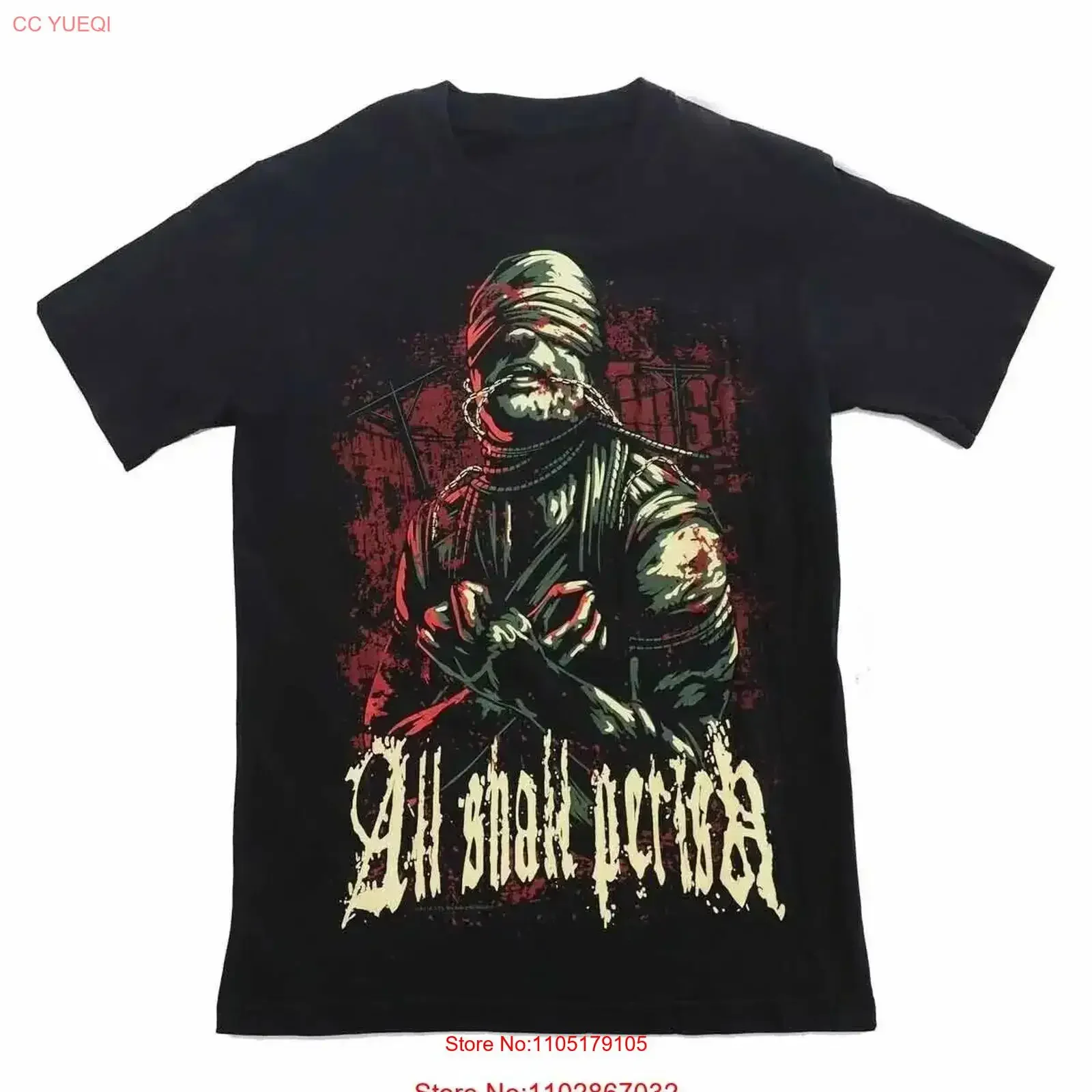 All Shall Perish Band This Is Where It Ends T Shirt Black Men Size S 5XL vintage Washed designer clothes fashion homme graphic