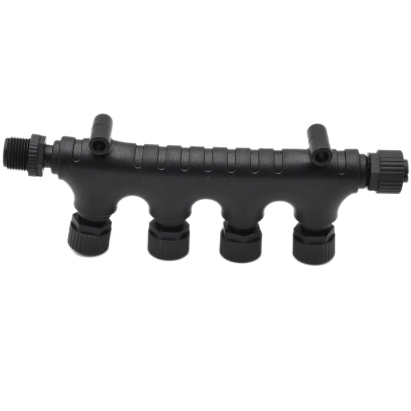 6 Way 5 Pin NMEA 2000 Marine IP67 Waterproof M12 Male to Female Circular Nmea 2000 t Connection Male Splitter IP68 Plastic