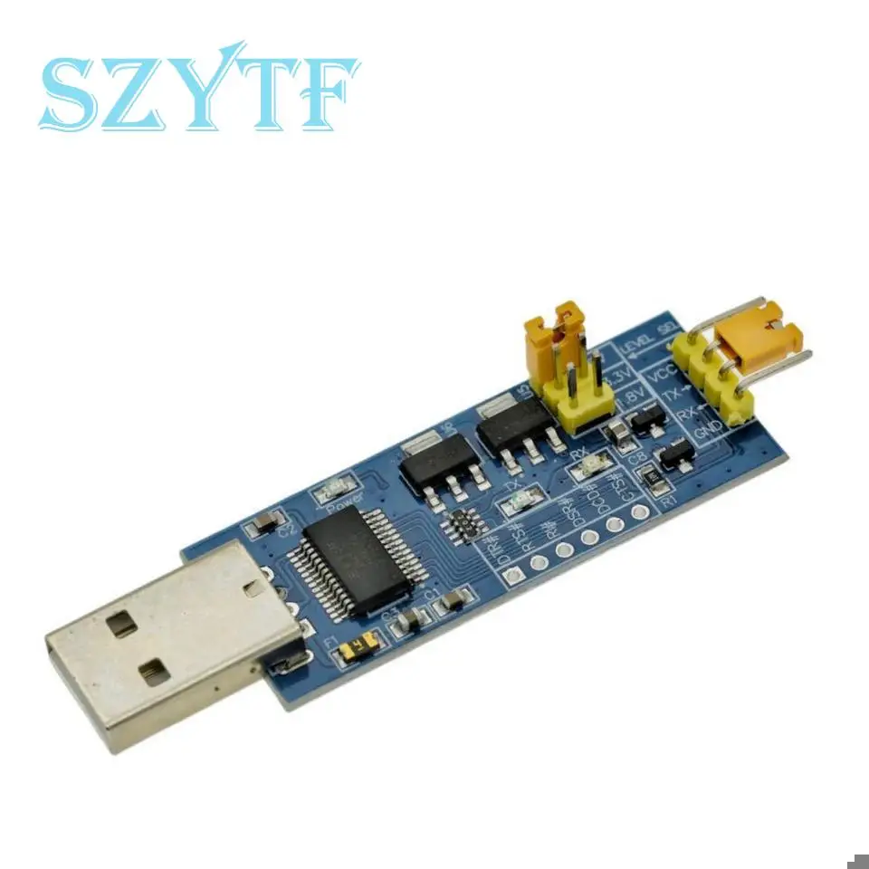 USB To Serial TTL Platelets 5V / 3.3V / 1.8V Level, Download Program Line Serial Interface Module FT232RL