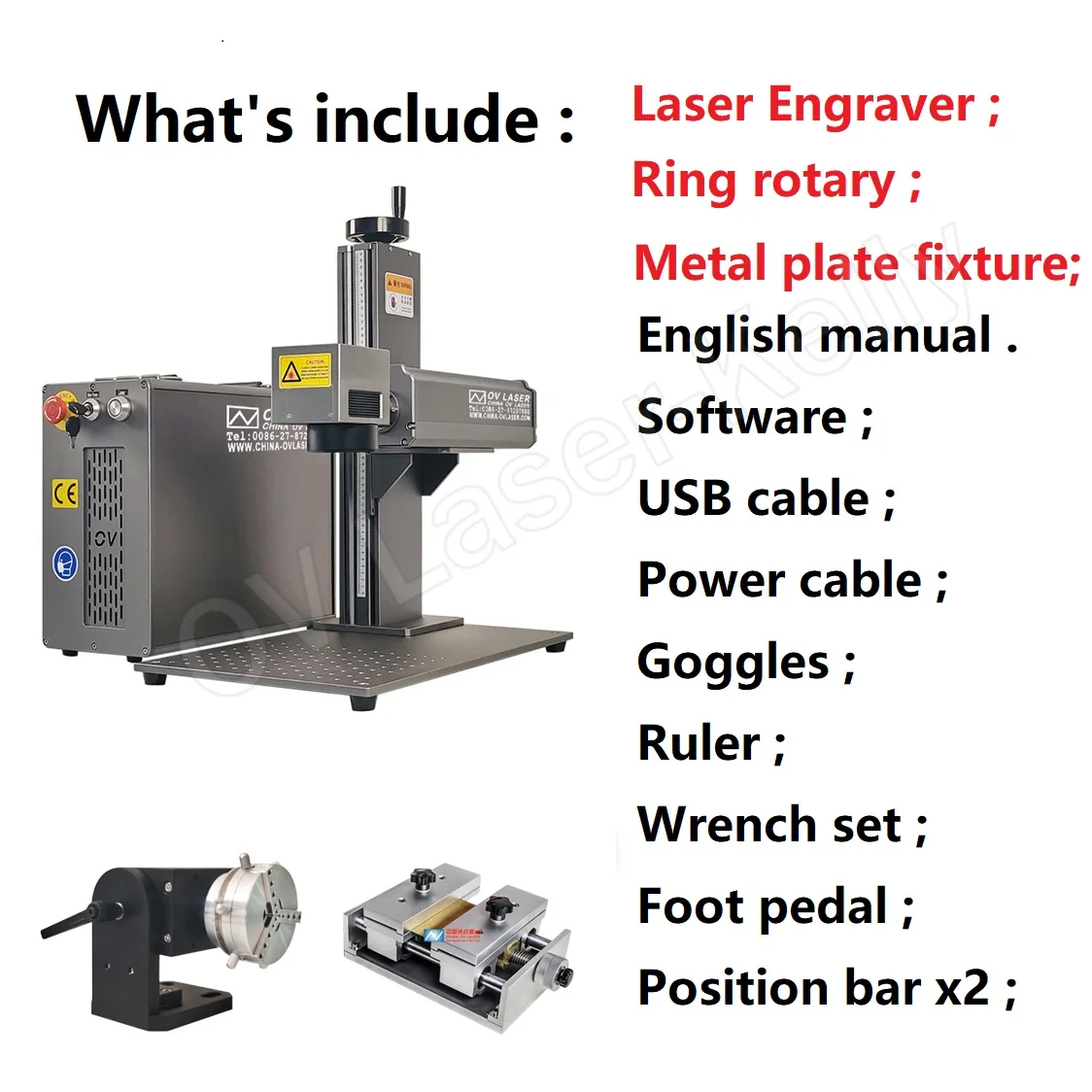 Gold Silver Jewelry Engraving Machine Fiber 100W 60W Engraver For Jewelry Engraving And Cutting