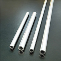 Length 100/200mm 4*6mm 5*8mm Aluminum Pipe Metal Hollow Circular Tube For Transmission Shaft Aircraft DIY Model DropShipping