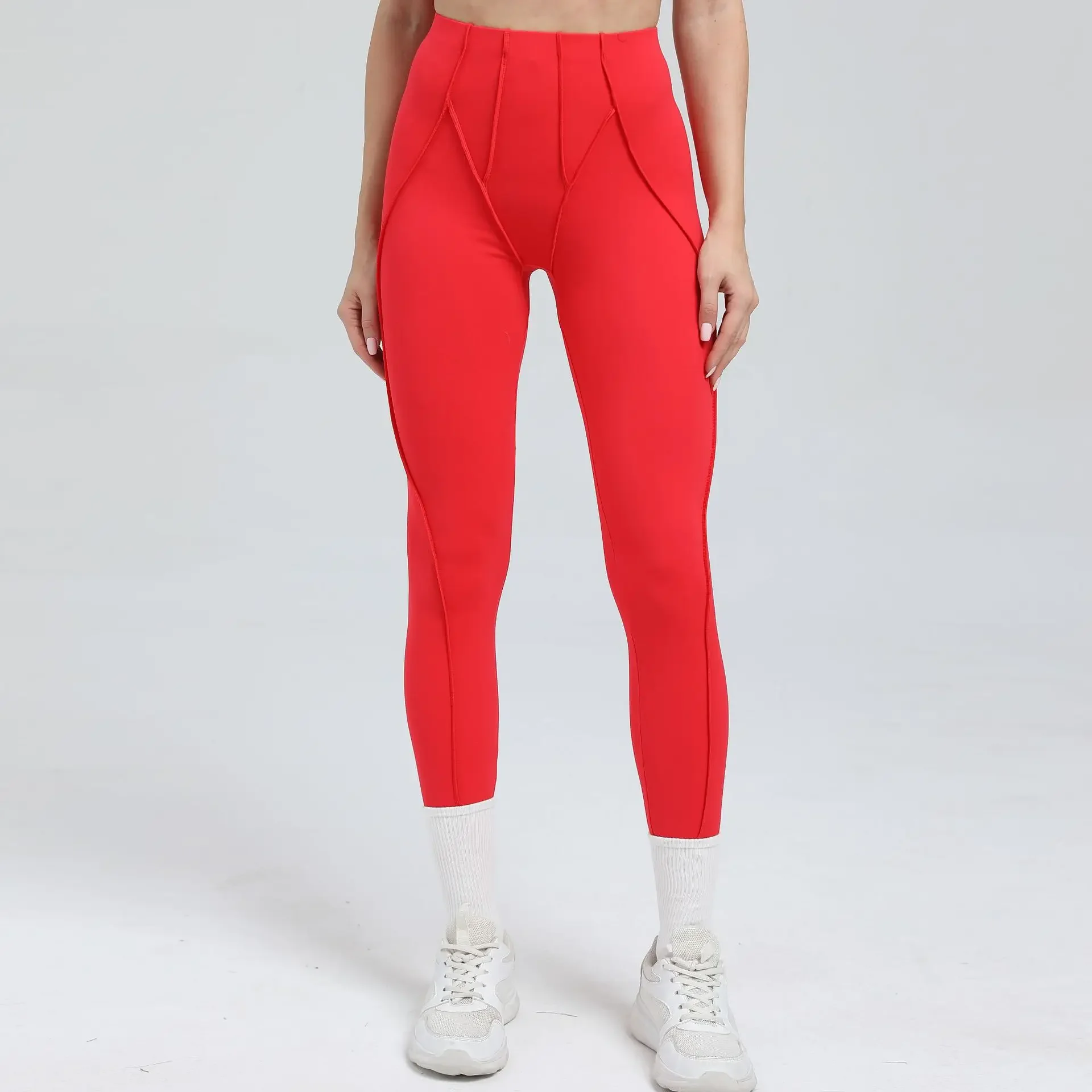 Yoga deportes Fitness Leggings cintura alta melocotón cadera levantar pantalones al aire libre correr entrenamiento Casual gimnasio Sexy pantalones ajustados para mujeres