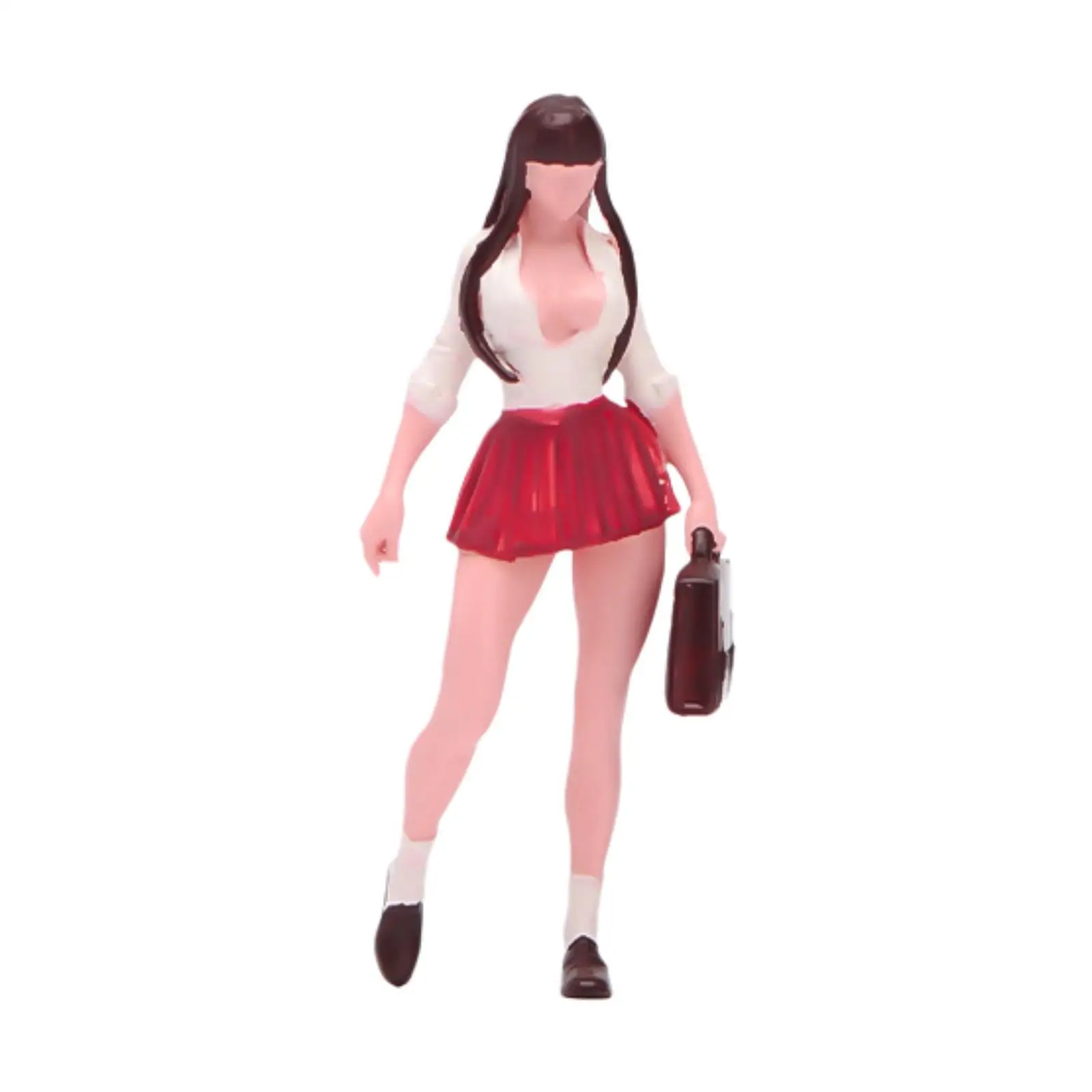 

Фигурка девочки 1:64, расписанная вручную, для моделей поездов, архитектурных макетов, кинореквизит, миниатюрные фигурки, декор для кукольного домика