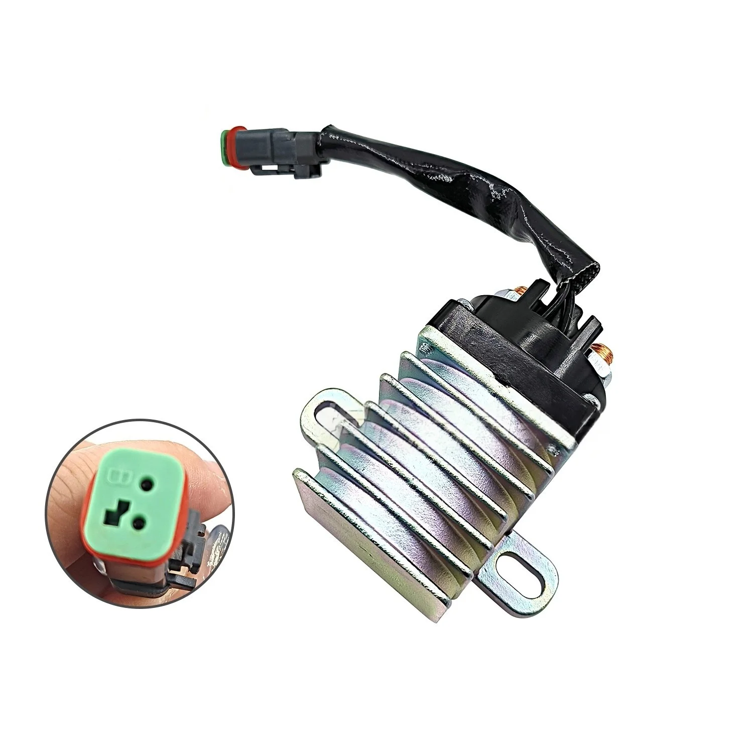 The 241-8368 engine preheating relay magnetic switch is suitable for the Caterpillar E320GC excavator