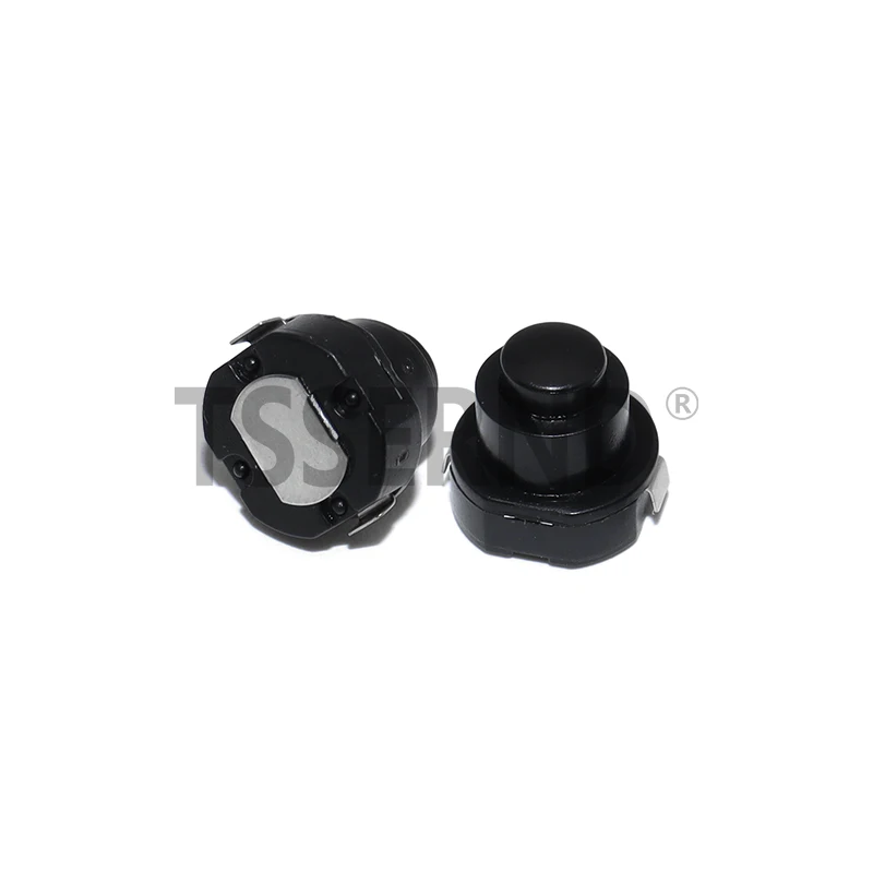 10PCS 1010X Small Circular Flashlight Switch Power Supply Button Switch KAN-10A Self-Locking Button Push Button Switch ON-OFF