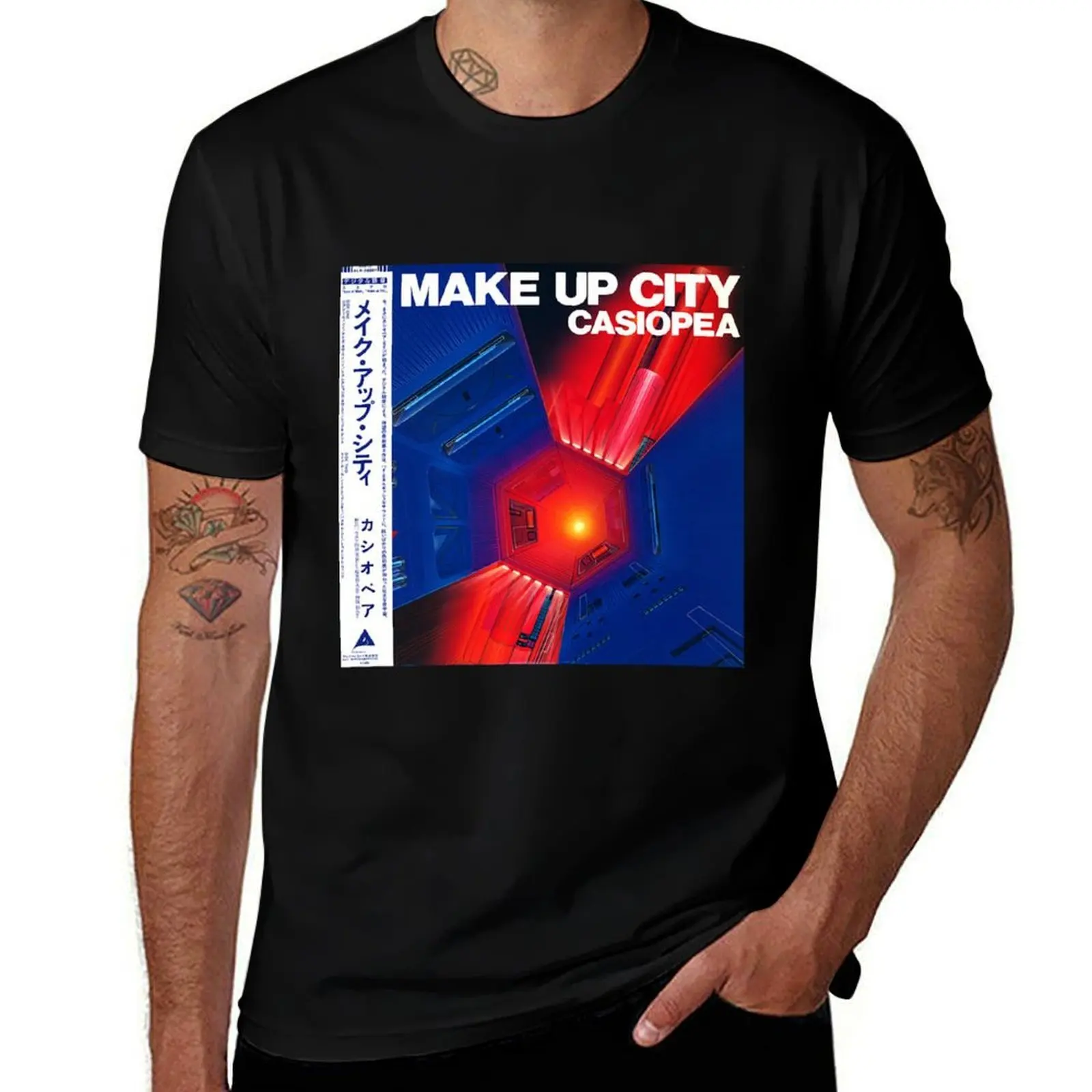 

Casiopea - Make Up City (1980) T-Shirt t shirts designer t shirts for man cotton funny T-shirt