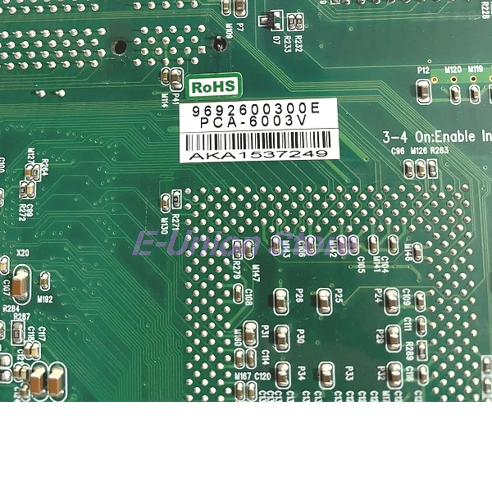 Scheda madre industriale PCA-6003 A2 PCA-6003V PCA-6003 Rev.A2 Scheda madre del computer di controllo industriale