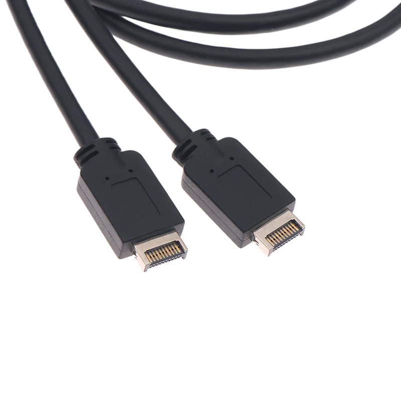 50cm USB 3.2 Front Panel Header Type-E To USB-C Type C Female Connector Extension Wire Cable TYPE-E Baffle Cable