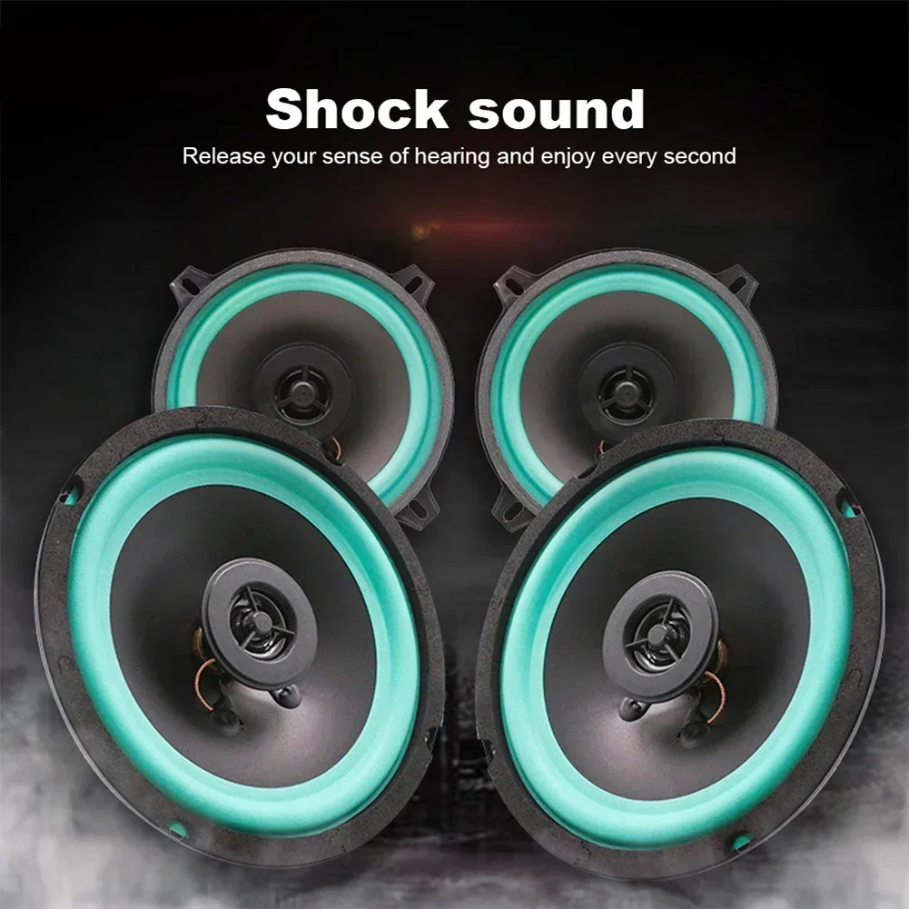 160W Car HiFi Coaxial Speaker Vehicle Door Auto Audio Music Stereo Speaker 6.5/5/4\