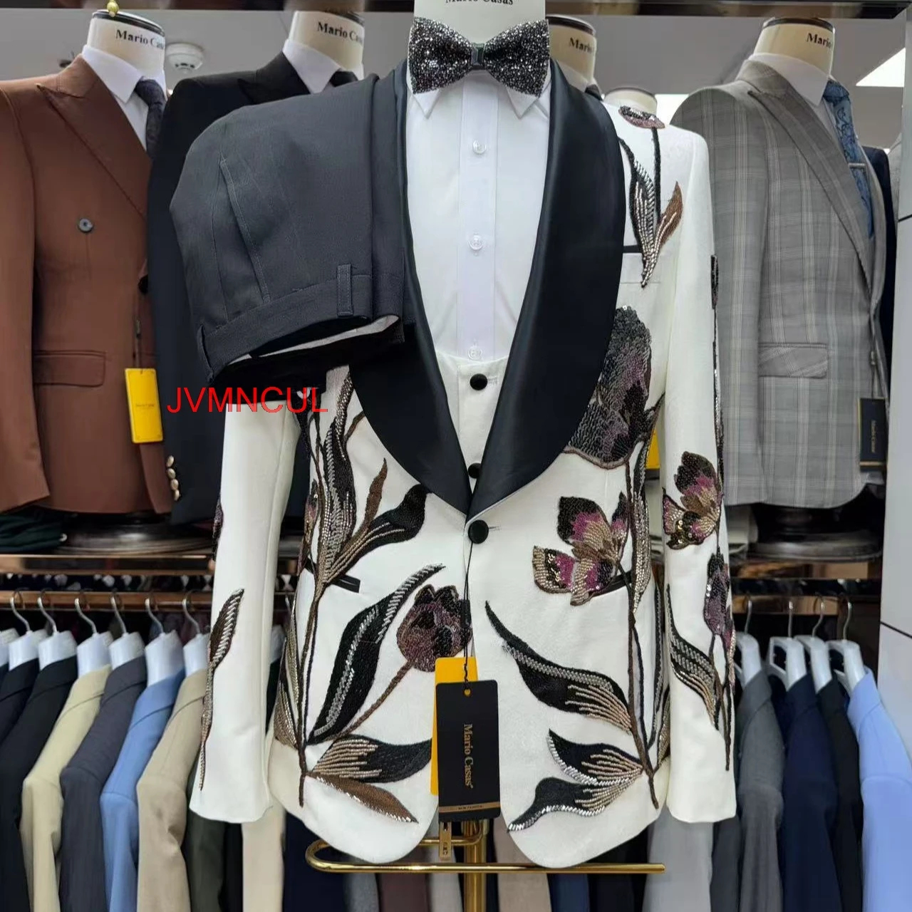 Conjunto Masculino de Terno Sl - Men Formal Wear Fashion avaliação e preço
