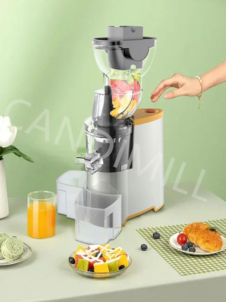 بطيئة Masticating عصارة الصحافة الباردة عصير مستخرج التفاح عصارة الحمضيات البرتقال لتصفية آلة الخضروات الفاكهة الحرة