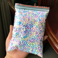 1 bag Polystyrene Filler Styrofoam Balls Bottle DIY Snow Mud Accessorie Small Tiny Foam Beads for Gift Box Balloon Decoration
