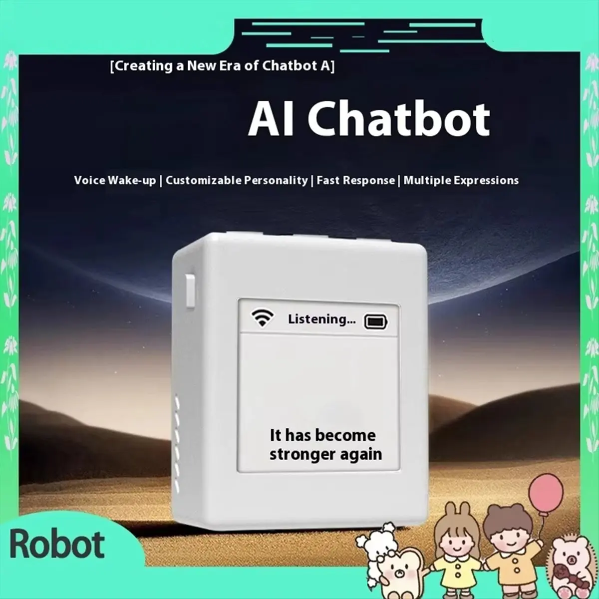 Para Xiaozhi Ai Robot de voz diálogo inteligente conversación cifrado personalidad papel Ai compañero regalo para niños