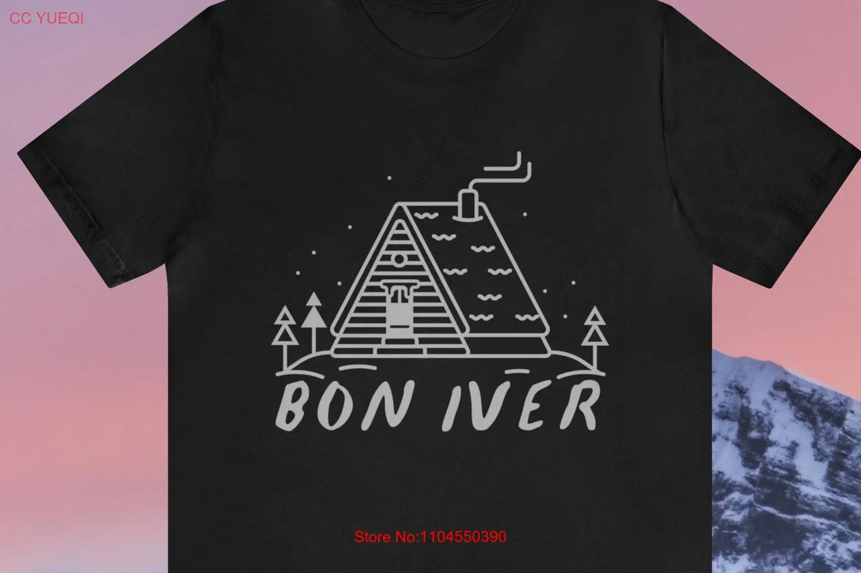 Bon Iver-Shirt Emma vor Lang geleden Blood Bank lange oder kurze Ärmel