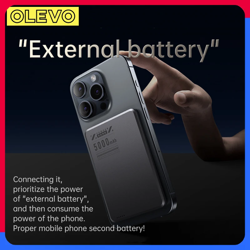 10000mAh Magnetic Power Bank 20W Fast Charging Qi2 Wireless Charger Portable External Battery For iPhone 17 16 15 Xiaomi Samsung