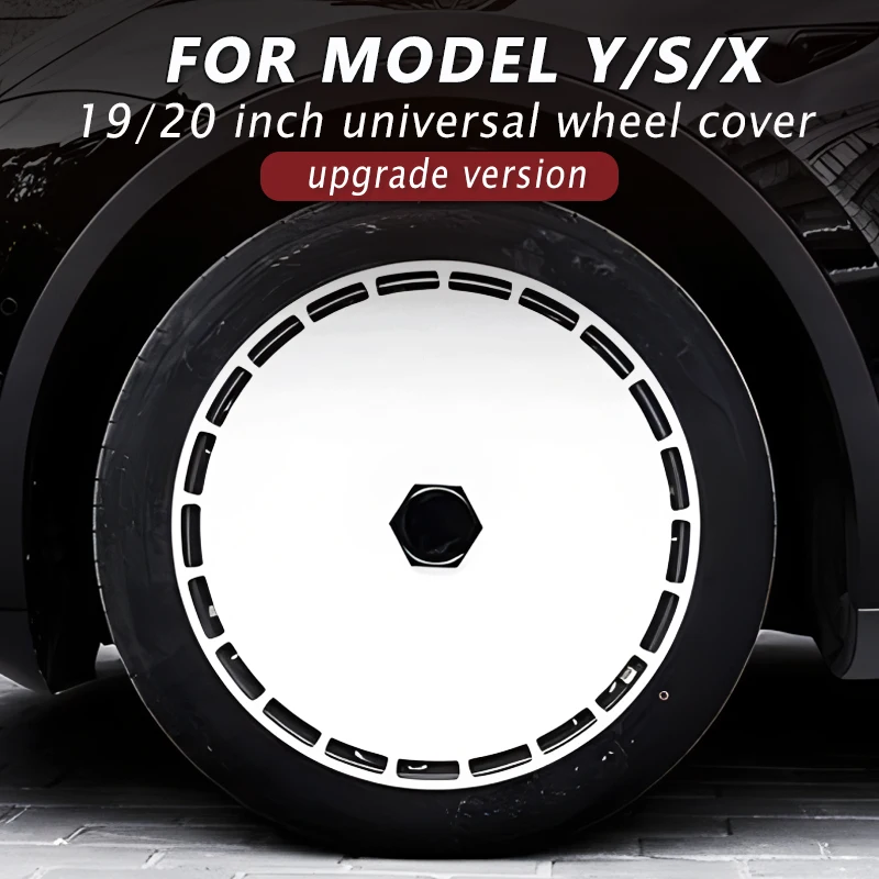 

4PCS for Tesla Model Y/S/X Hubcap 19/20 Inch Car Replacement Performance Automobile Wheel Cover Full Rim Caps Accessories 2024