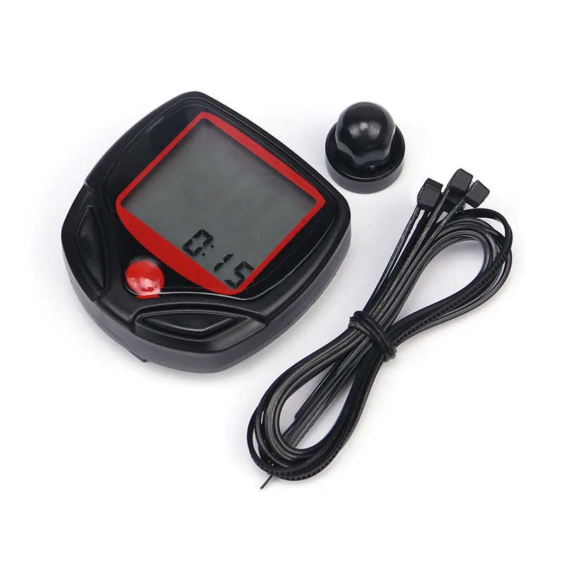 Waterproof Bicycle Wired Speedometer Road Bike Computers Lcd Display Speed Counter Code Table Cycling Riding Accessories