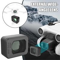External Wide-angle Lens Filter Shooting Range Increase 25% For DJI Mini 3 Pro Camera Lens Drone Accessories Brand New