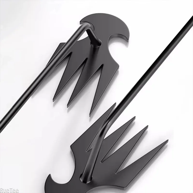 Garden Hoe Multi Functional Weed Puller Farming Agricultural Hand Tools Yard Weeds Removal Farm Accessories Gardening Steel Hoe