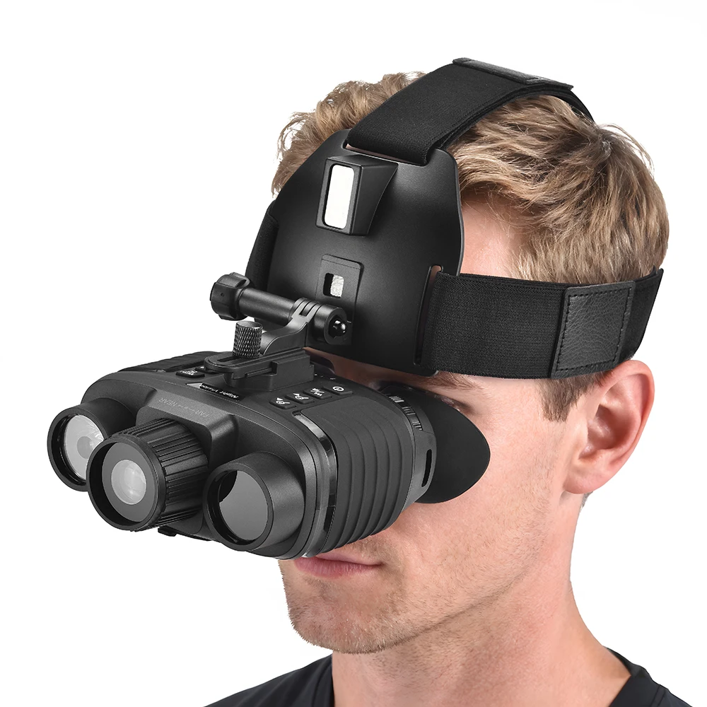

Lightweight Night Vision Goggles Helmet Digital Binoculars 4K Ultra HD Full Color Night Viewer Infrared Camera Darkness Observed