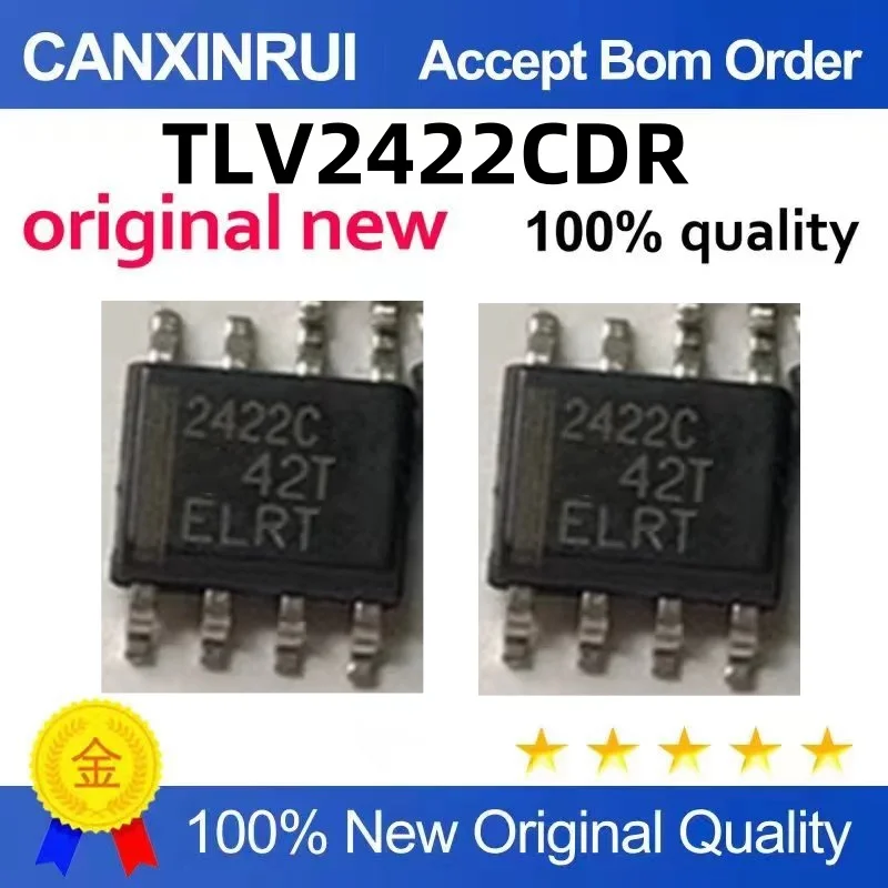 

（10 pieces）TLV2422CDR TLV2422AI 2422C SOP-8 Amplifier