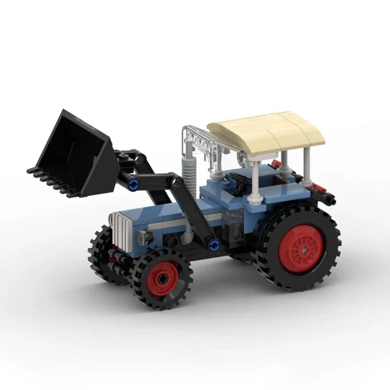 NUOVO 140 PZ MOC Città Eicher King Tiger Idee creative fai da te high-tech Modello di istruzione agricola Giocattolo per bambini Regalo di compleanno blocco di costruzione