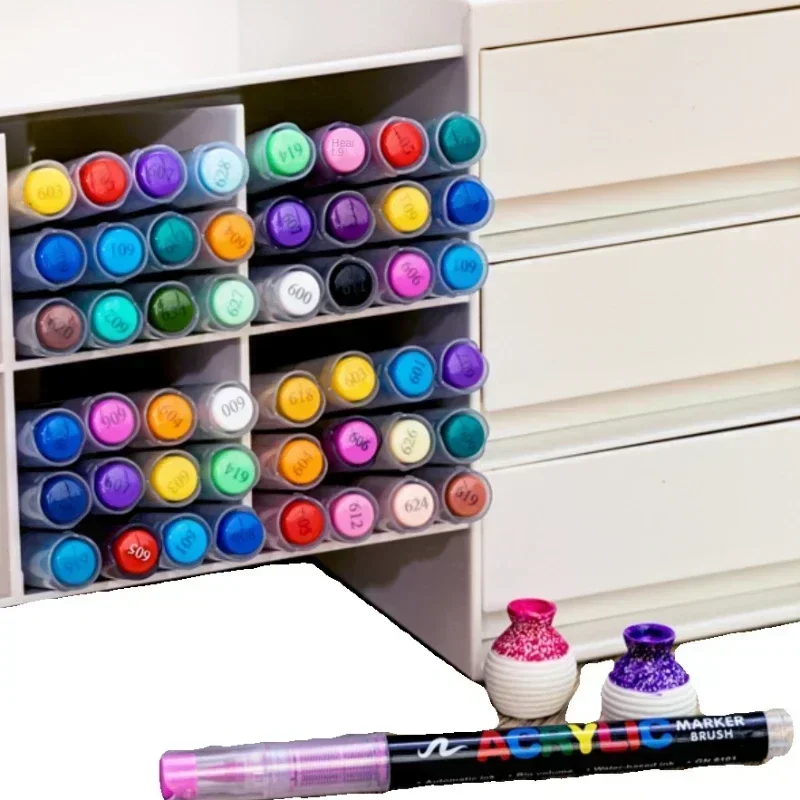 Акриловые ручки для рисования, 16 цветов