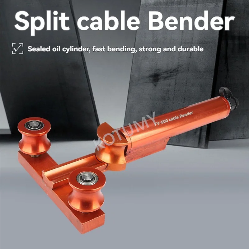Hydraulic Cable Bending Machine Suitable For Manually Non Bendable Hard Materials Such As Wires, Cables, Iron Wires, Copper Wire