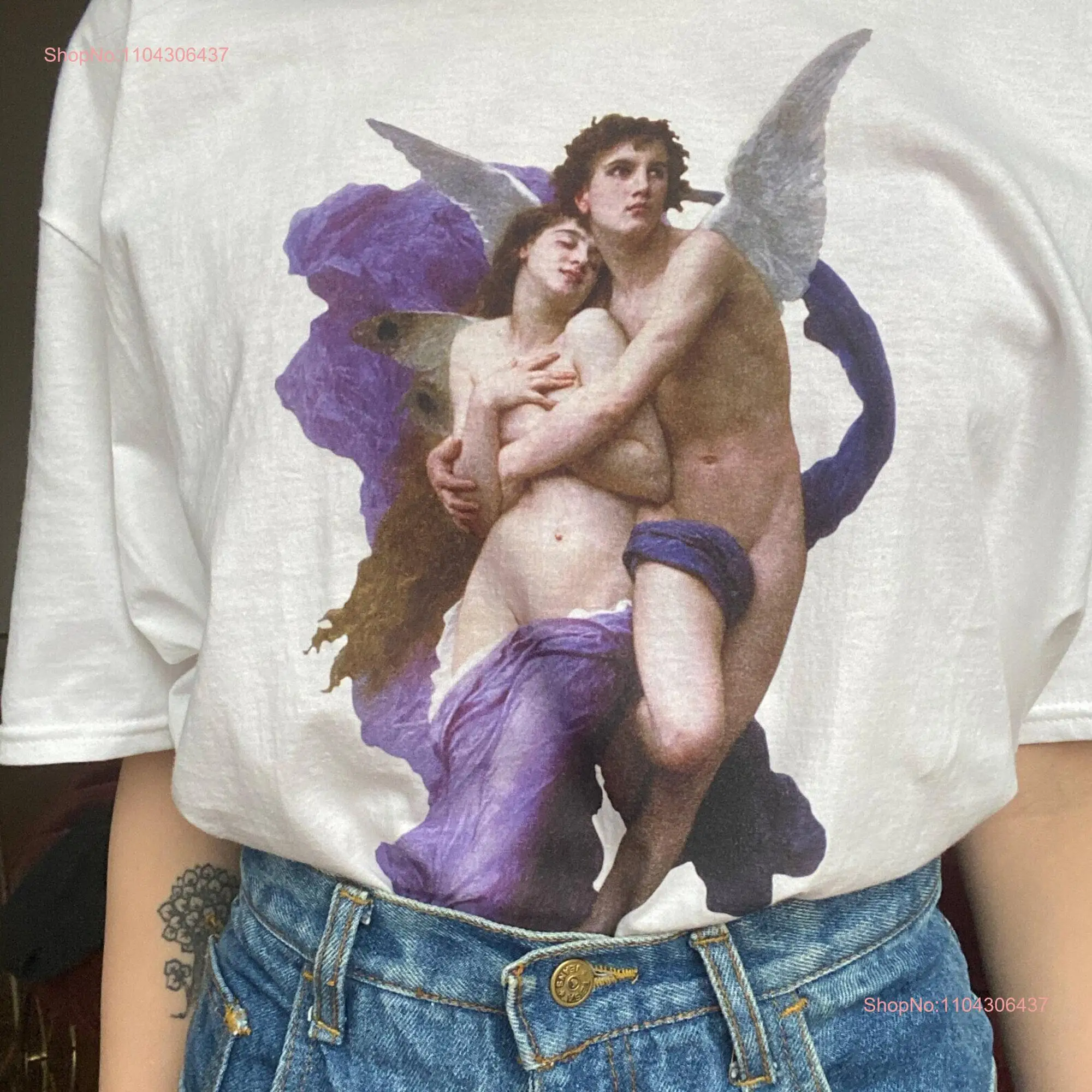 The Abduction of Psyche t shirt Aesthetic long or short sleeves