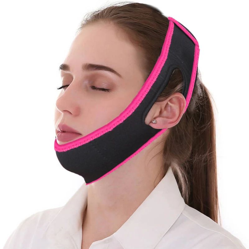 Anti Snore Belt Face V Line Lifting Facial Belt Bandage Wrinkle Mask  Breath Health Sleep Aid Gifts for Women Men