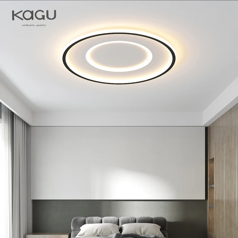 

Modern LED Ceiling Lamp For Bedroom Living Dining Room Study Kitchen Ceiling Chandelier Black and White lustre Lndoor Decoration